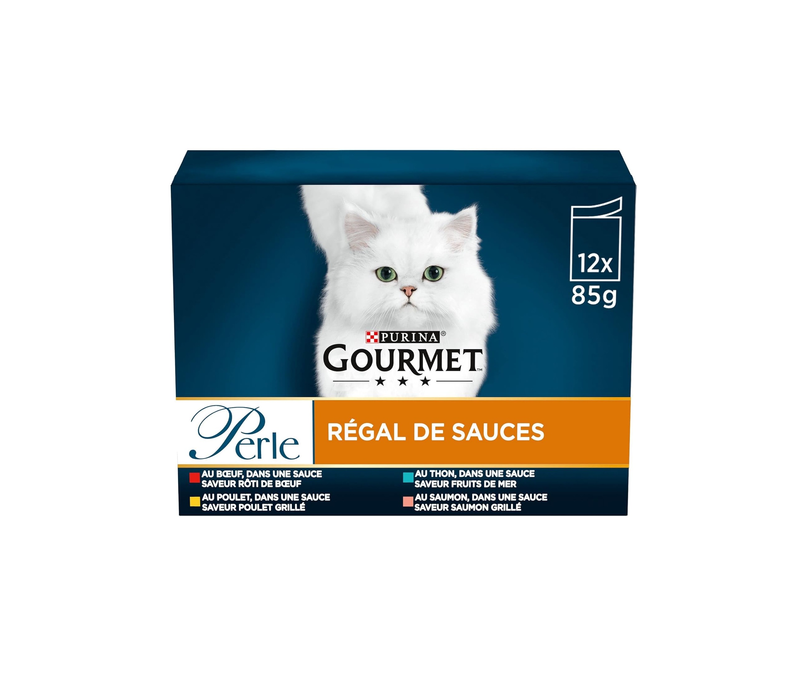 Comida húmeda gourmet Gourmet Perla cortes de pollo en salsa