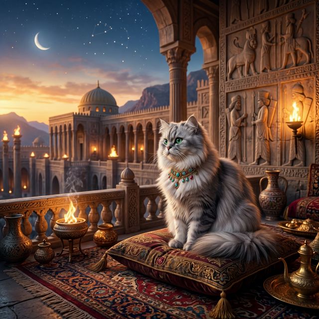 Gato persa legendario